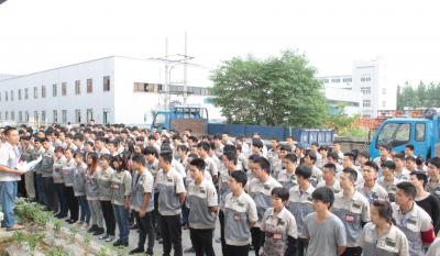 鈑金事業部積極相應號召，召開全事業部“安全活動月”動員大會